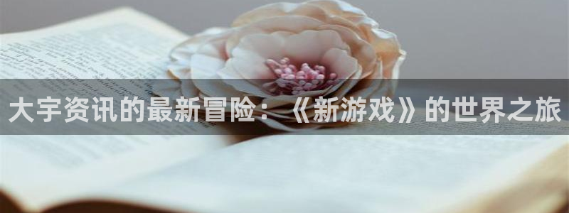 长征娱乐登录网址：大宇资讯的最新冒险：《新游戏》的世界之旅