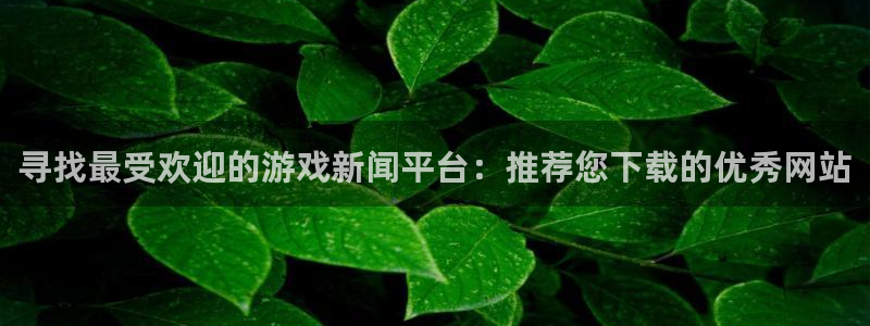 长征娱乐官网登录入口：寻找最受欢迎的游戏新闻平台：推荐您下载